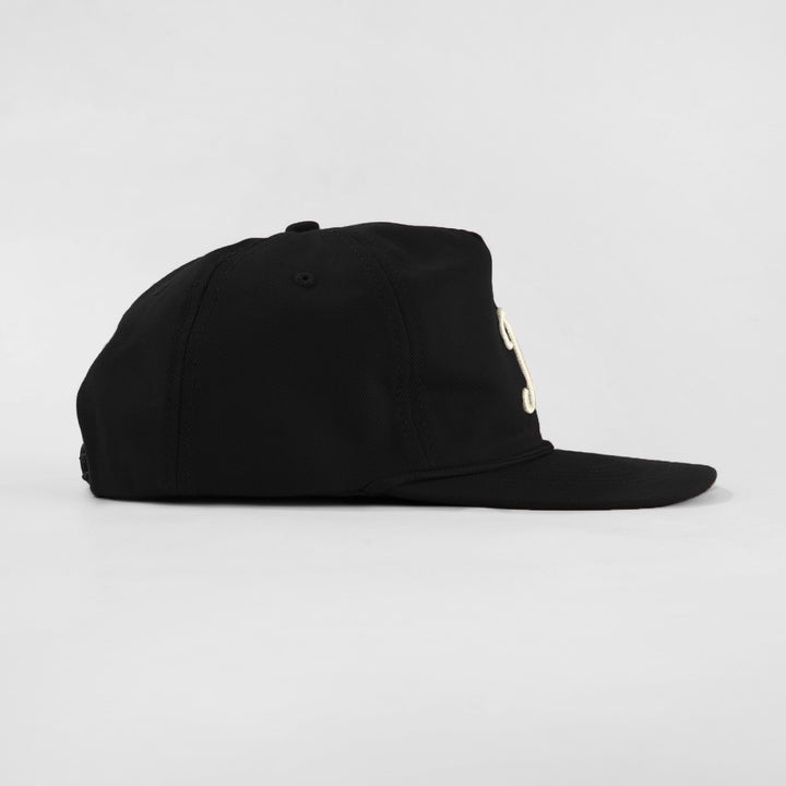 True Way Golfer Cap - Black