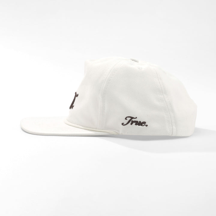 True Way Golfer Cap - Cream