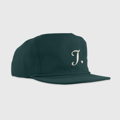 True Way Golfer Cap - Green Pine