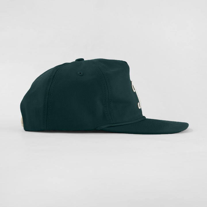 True Way Golfer Cap - Green Pine