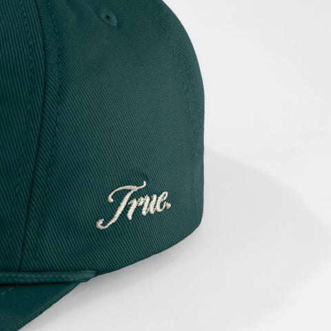 True Way Golfer Cap - Green Pine