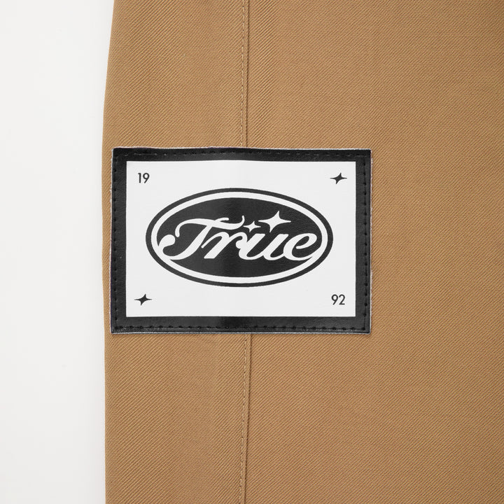 Wide Leg Trousers - Khaki