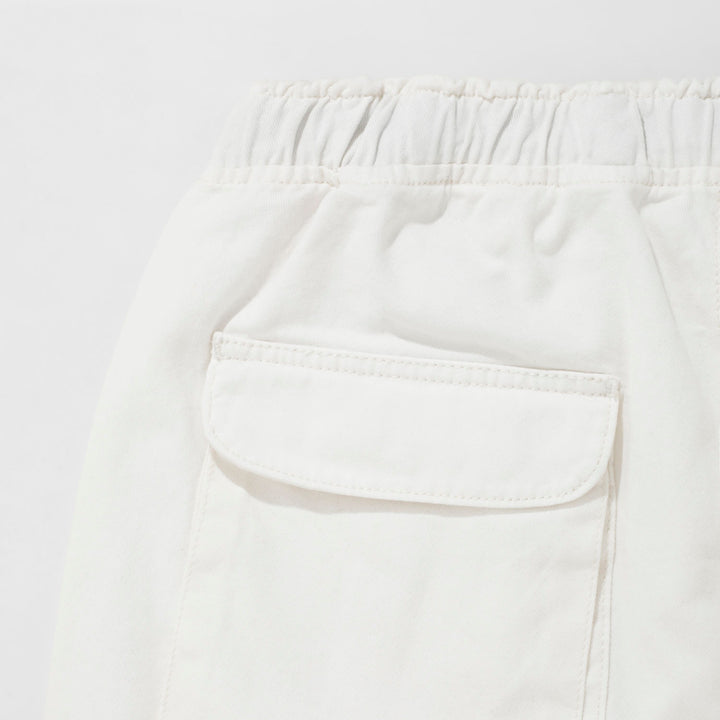 The Green Edit Cargo Shorts - Ivory