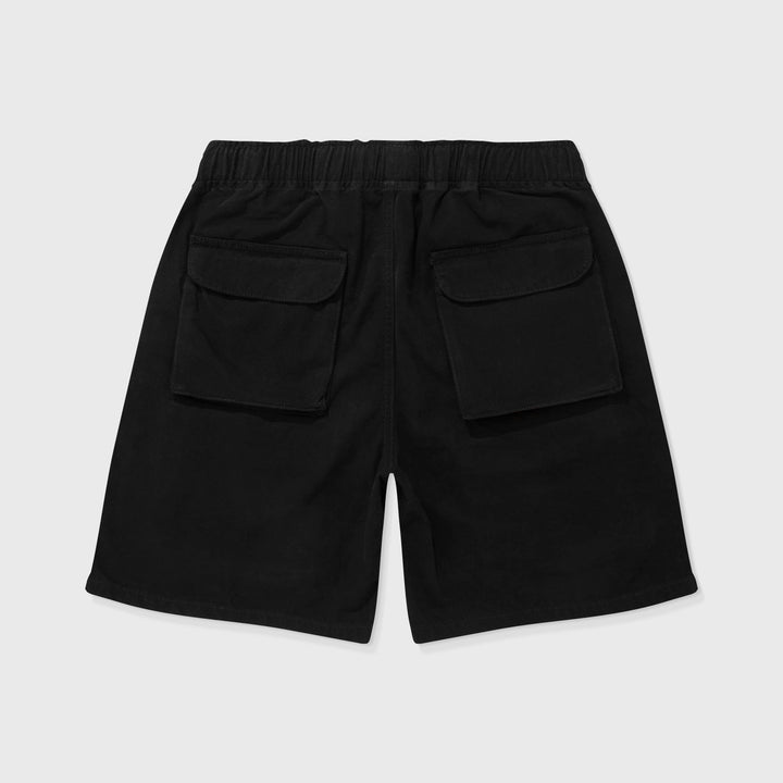 The Green Edit Cargo Shorts - Black
