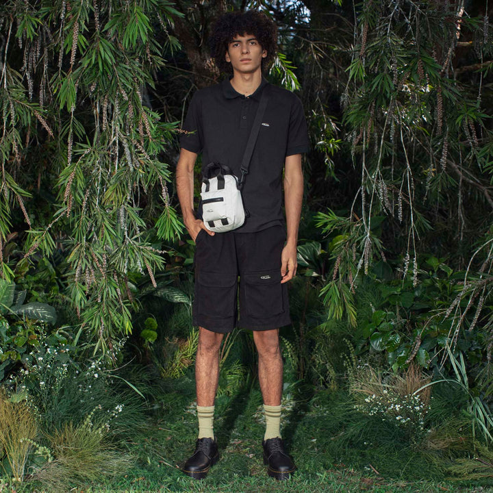 The Green Edit Cargo Shorts - Black