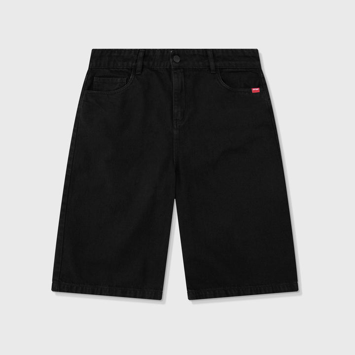 Chosen Family Jorts - Black