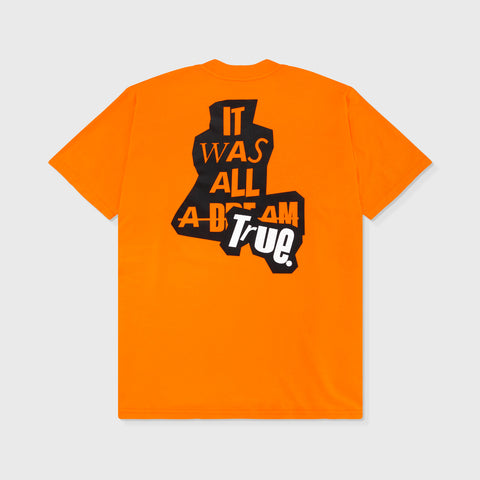 Camiseta Dream True - Naranja
