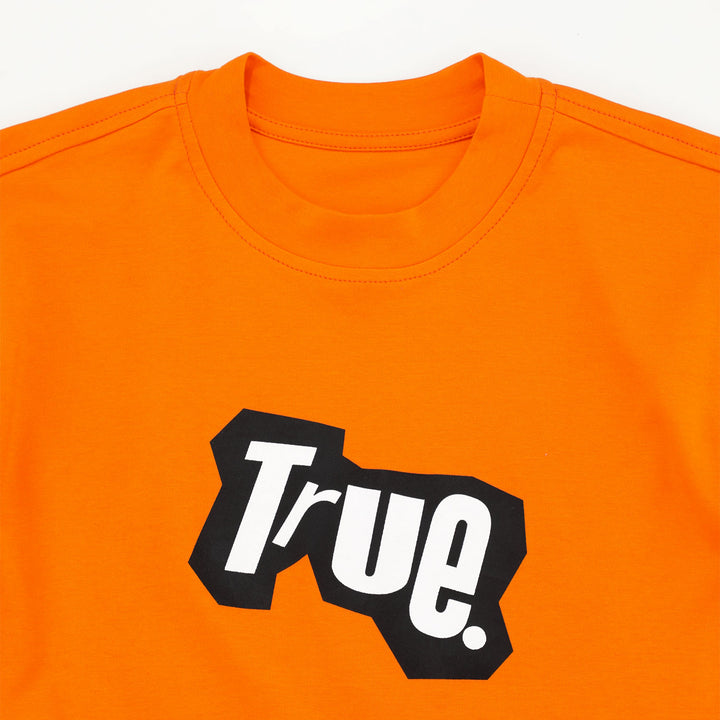 Camiseta Dream True - Naranja