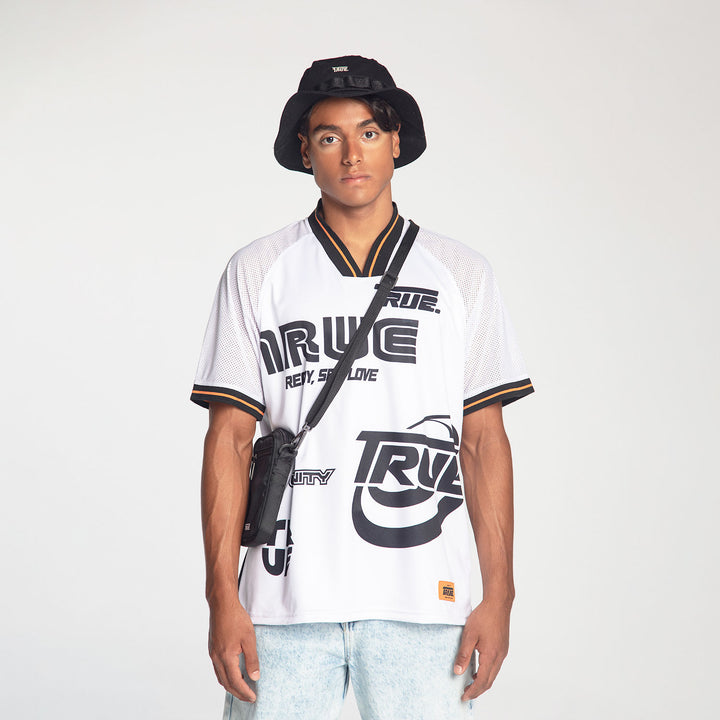 Unity Mesh Oversized T-Shirt - White