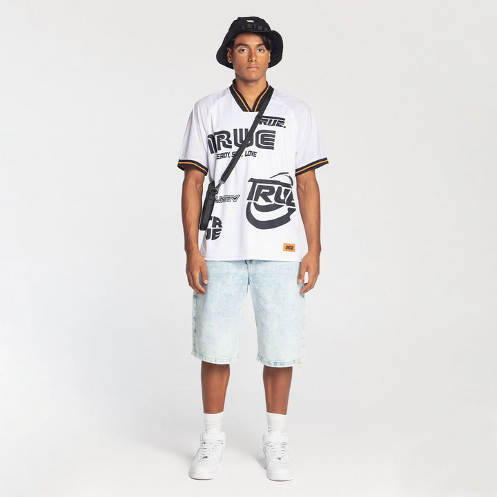 Unity Mesh Oversized T-Shirt - White