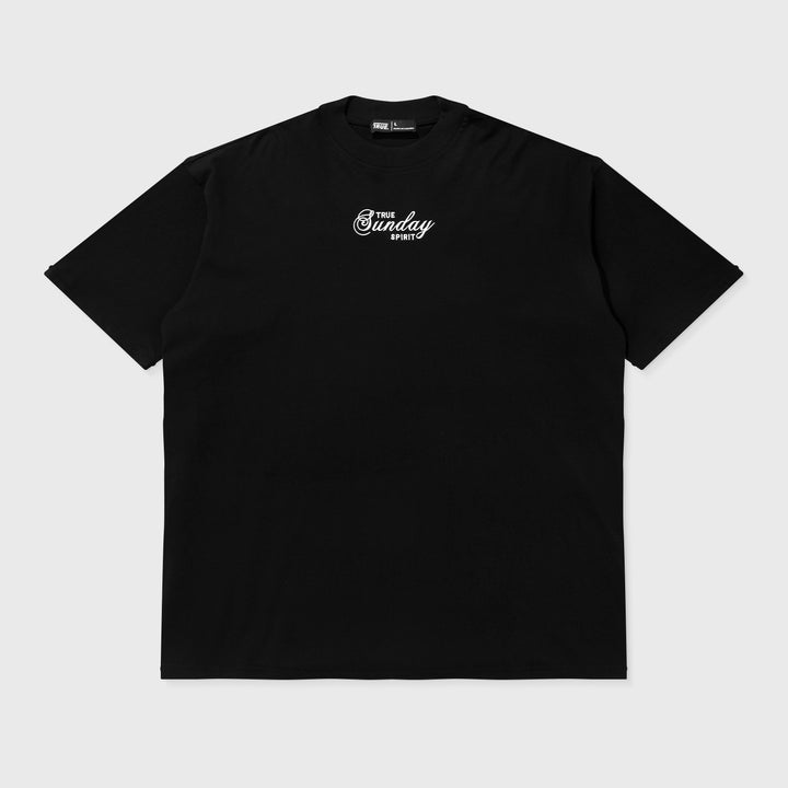 Sunday Oversized T-Shirt - Black