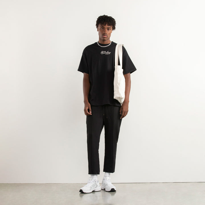 Sunday Oversized T-Shirt - Black