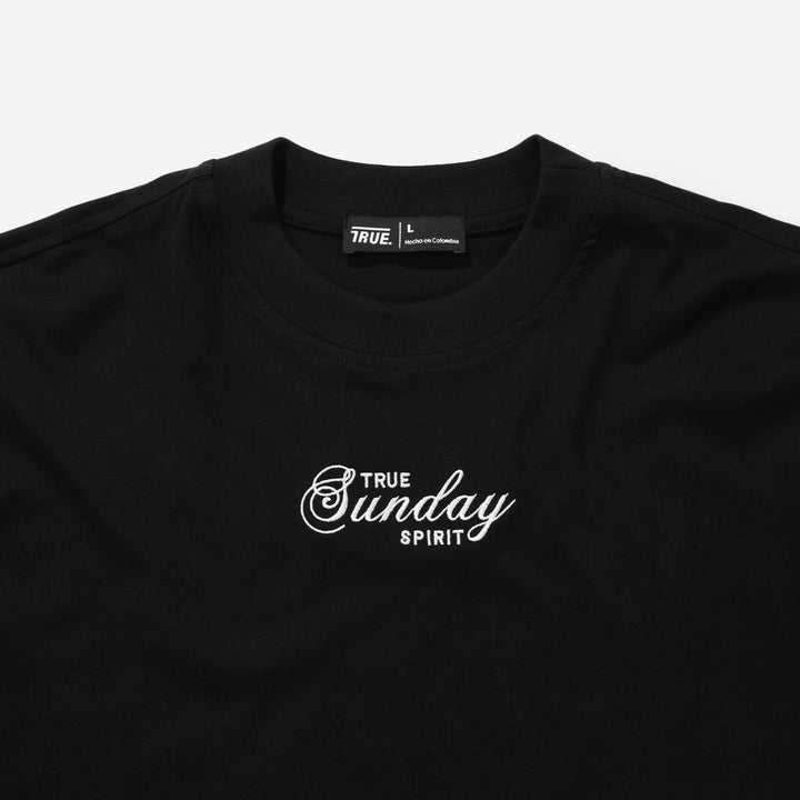Sunday Oversized T-Shirt - Black