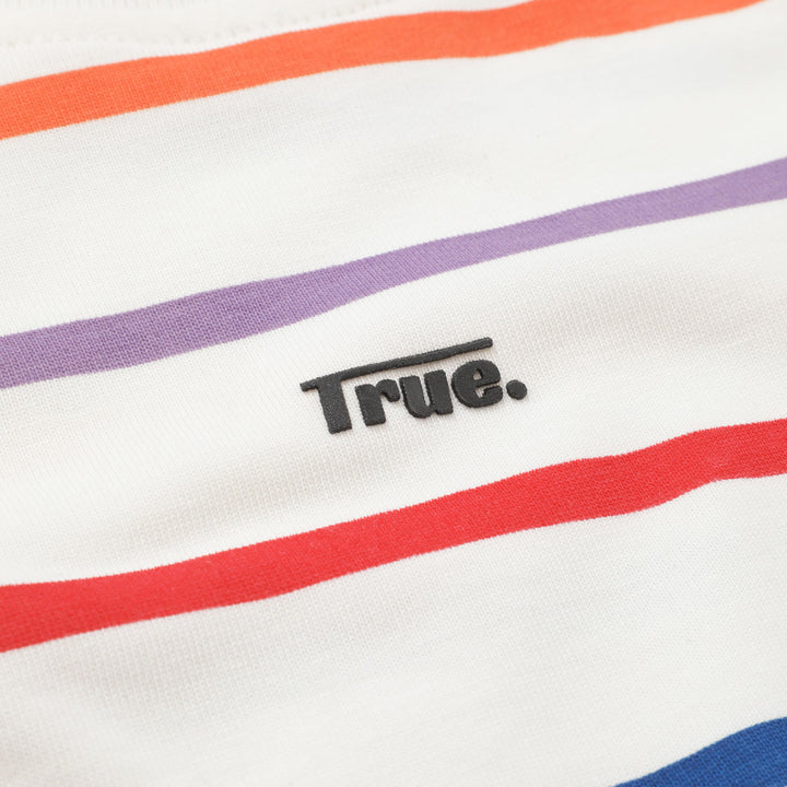 Colors Striped Tee - Ivory
