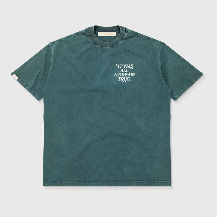 Dream Washed Oversized T-Shirt - Green
