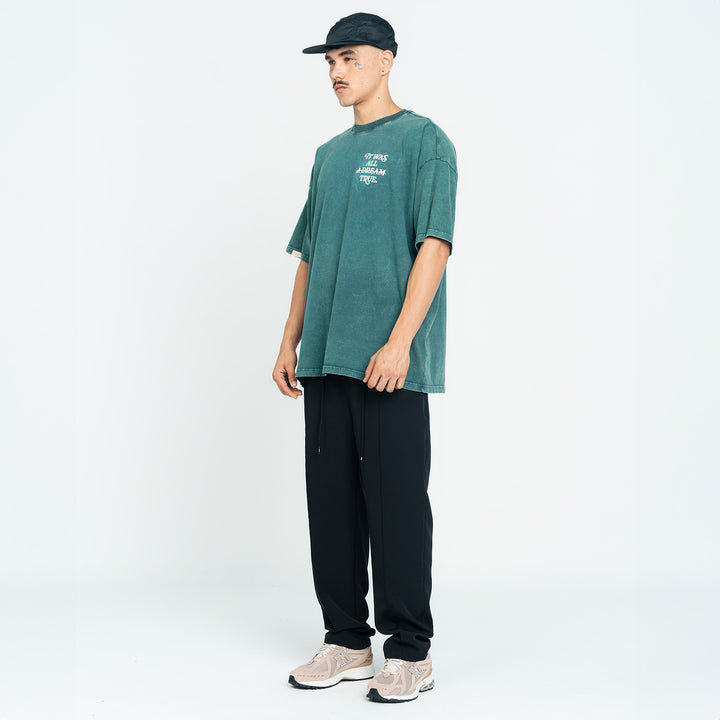 Dream Washed Oversized T-Shirt - Green