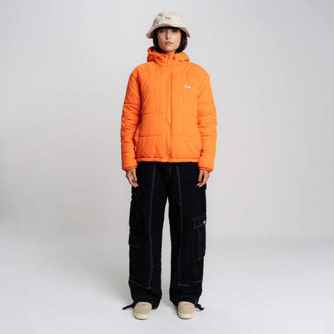 Retreat Puffer Jacket - Orange