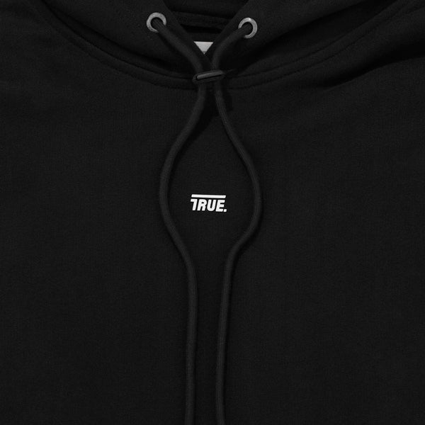 Classic Box-Fit Hoodie - Black
