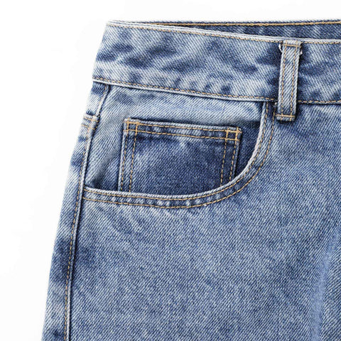 Classic Straight Jeans - Light Blue
