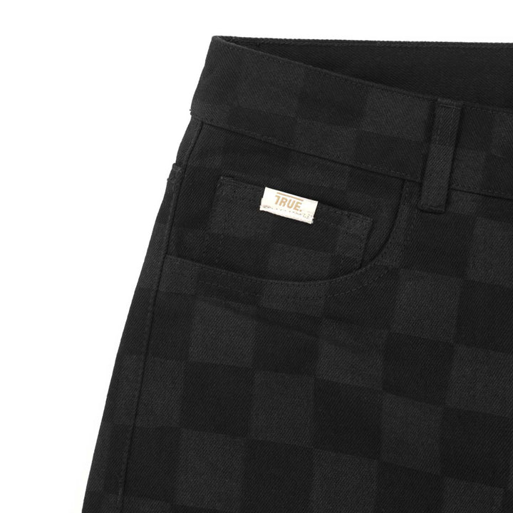 HofT Straight Chess Pants - Black