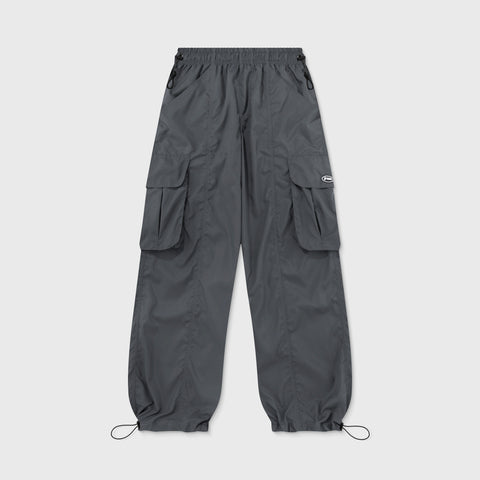 Parachute Cargo Pants - Gray