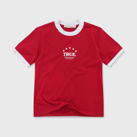 The Journey Slim Tee - Red