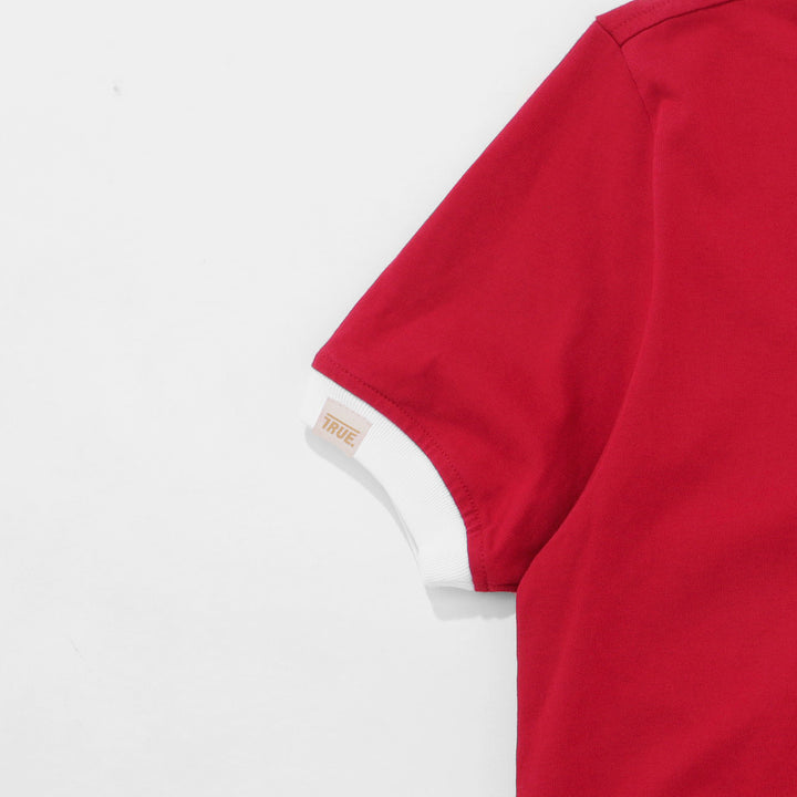 The Journey Slim Tee - Red