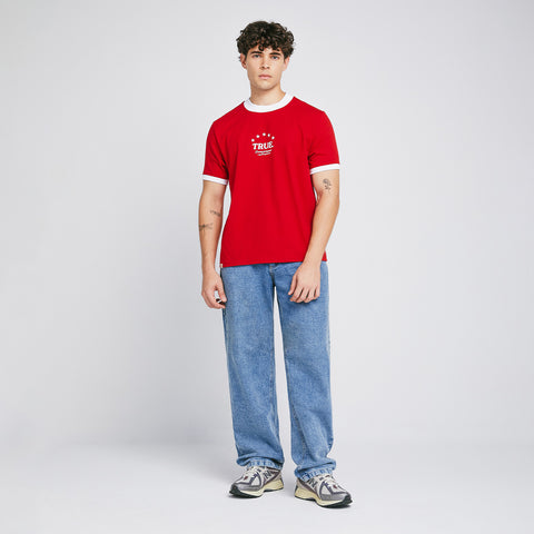 The Journey Slim Tee - Red