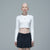 H.E.R. LS Ribbed Top - White