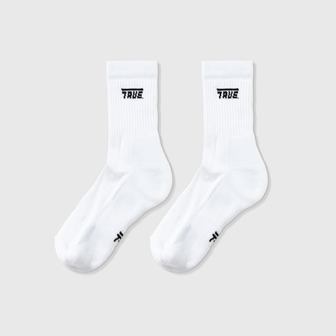 Classic Short Socks - White