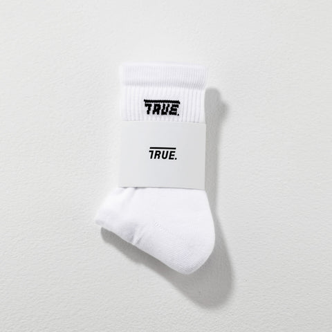 Classic Short Socks - White