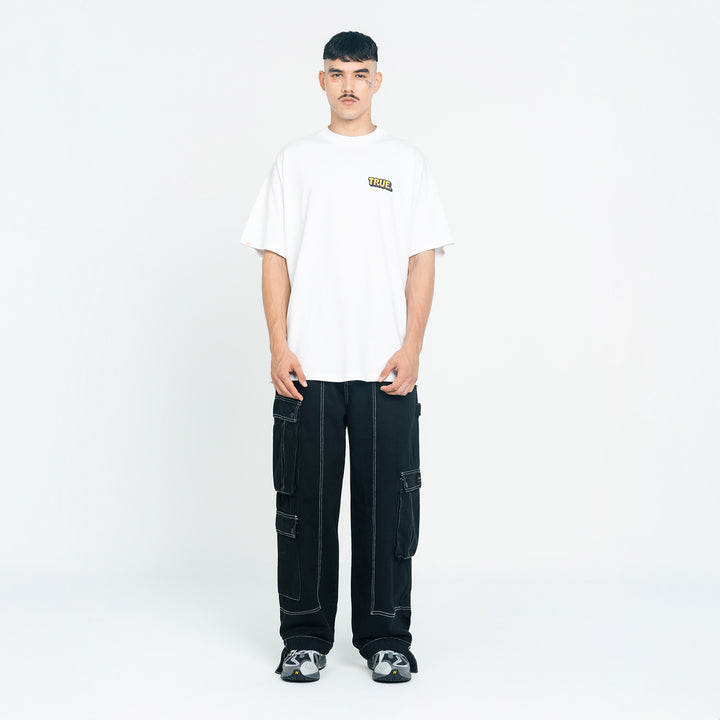 Cargo Multi-Pocket Pants - Black