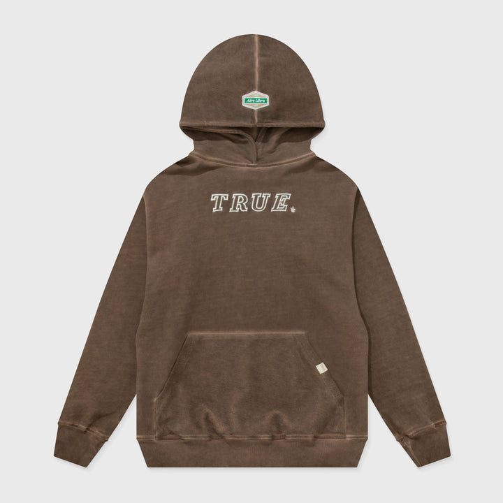 Aire Libre Washed Hoodie - Brown