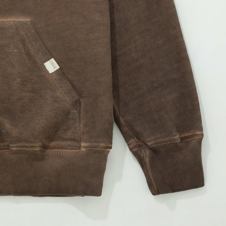 Aire Libre Washed Hoodie - Brown