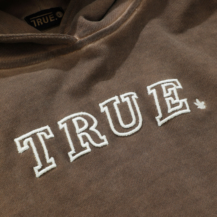Aire Libre Washed Hoodie - Brown