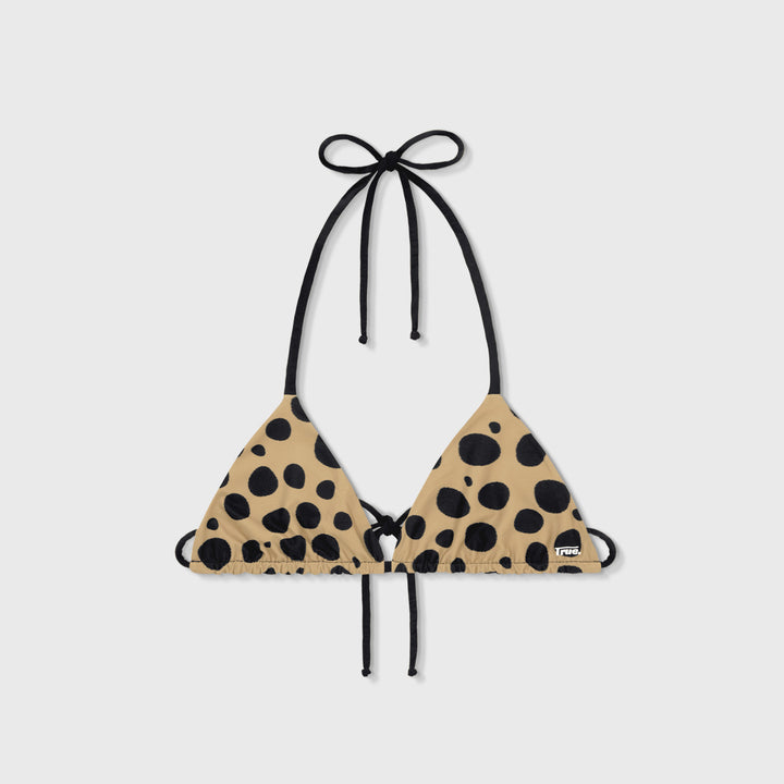 Cheetah Bikini Top - Sand