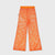 Crochet Mesh Maxi Pants - Orange