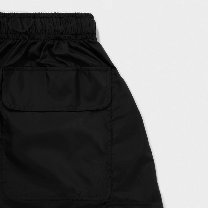 Parachute Cargo Pants - Black