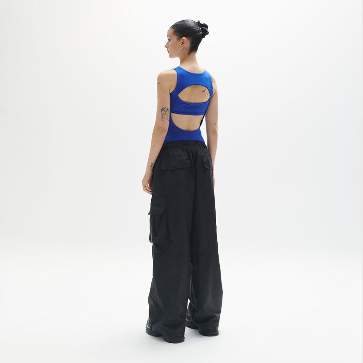 Parachute Cargo Pants - Black