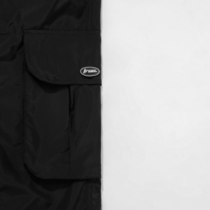Parachute Cargo Pants - Black