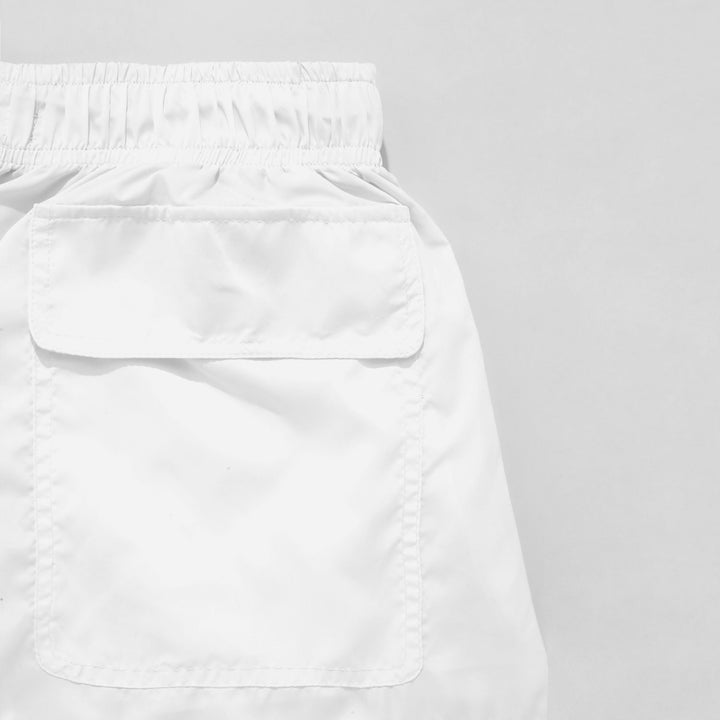 Parachute Cargo Pants - White