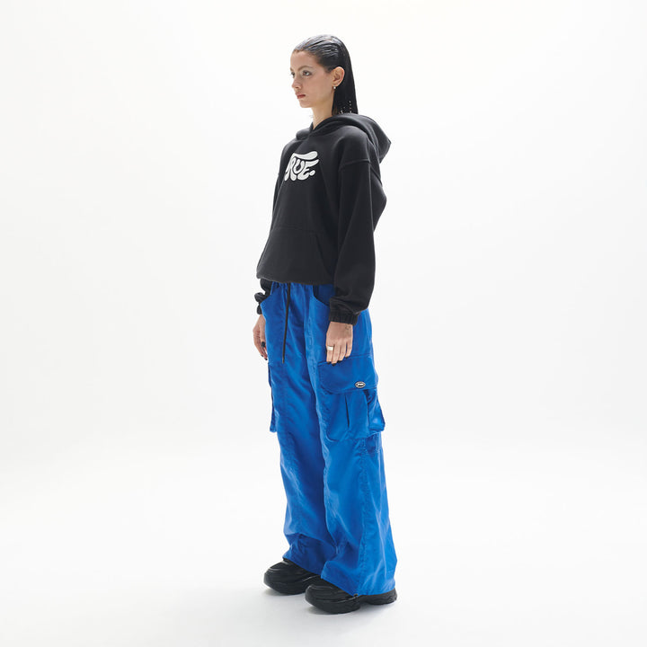 Senses Bomber Hoodie - Black