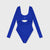 Cut-Out LS Bodysuit - Blue