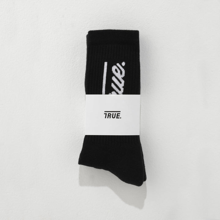 True Signature Socks - Black
