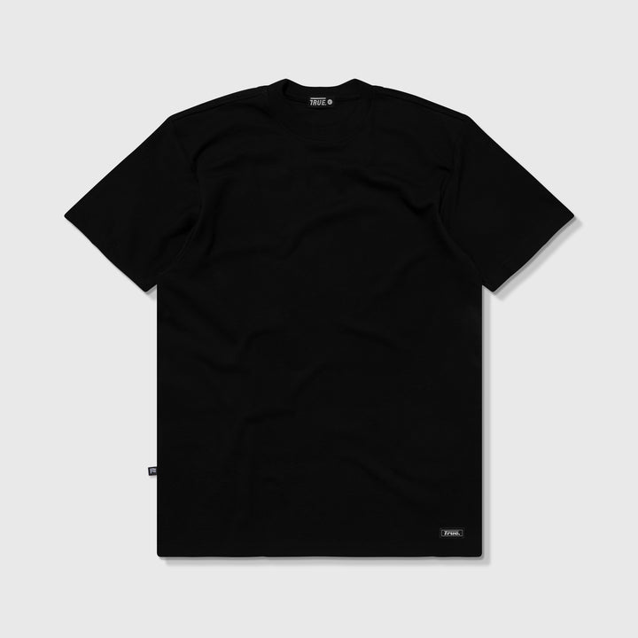 True Basic Rubber T-Shirt Black
