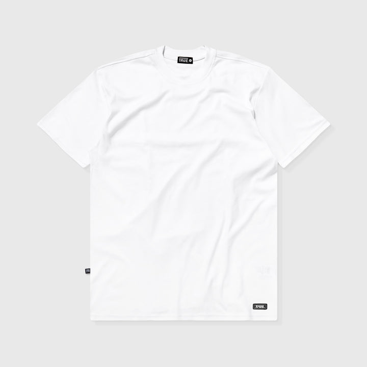 True Basic Rubber T-Shirt White