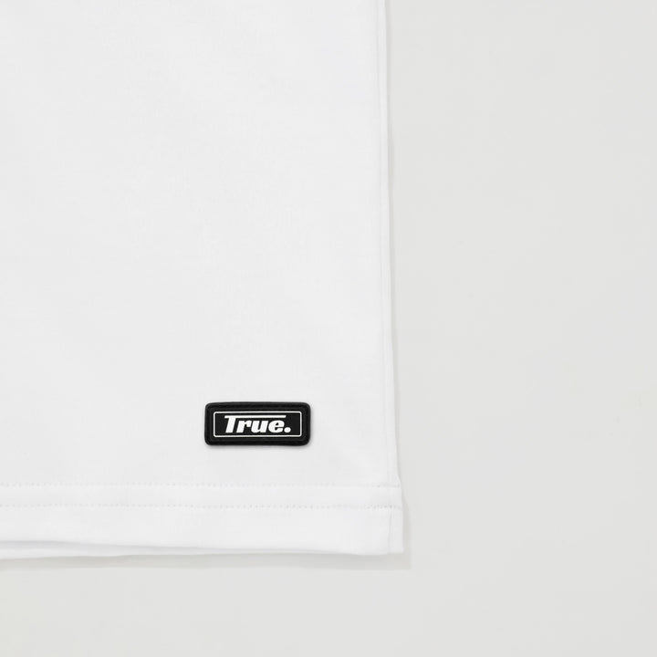 True Basic Rubber T-Shirt White