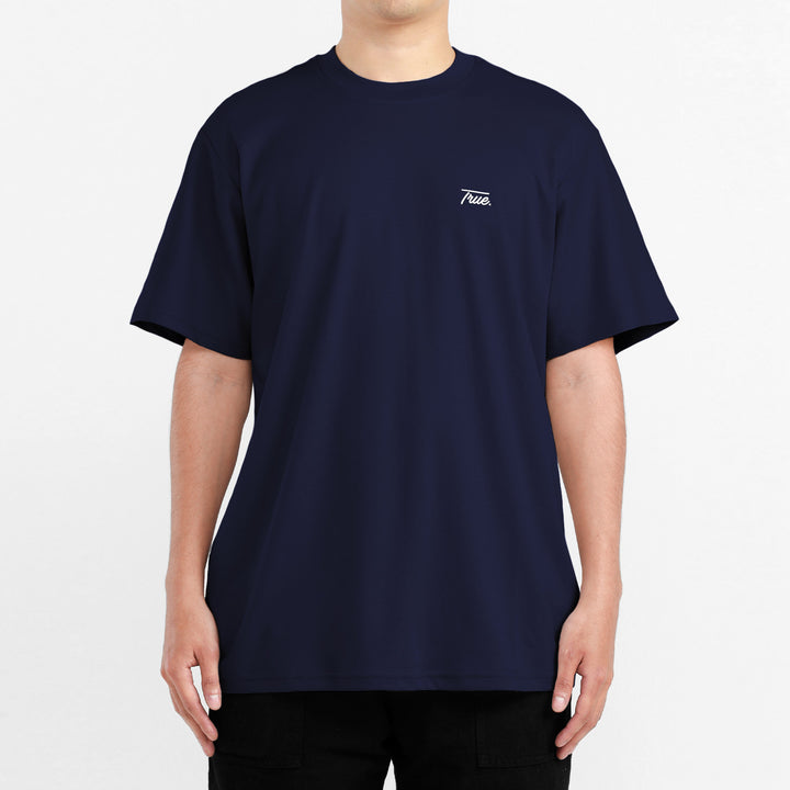 Dark Blue Basic T-shirt