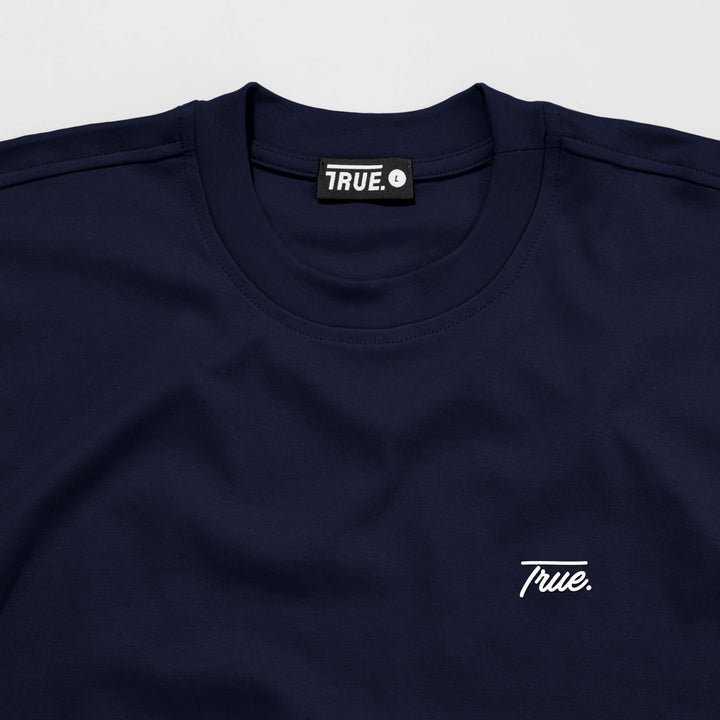 Dark Blue Basic T-shirt