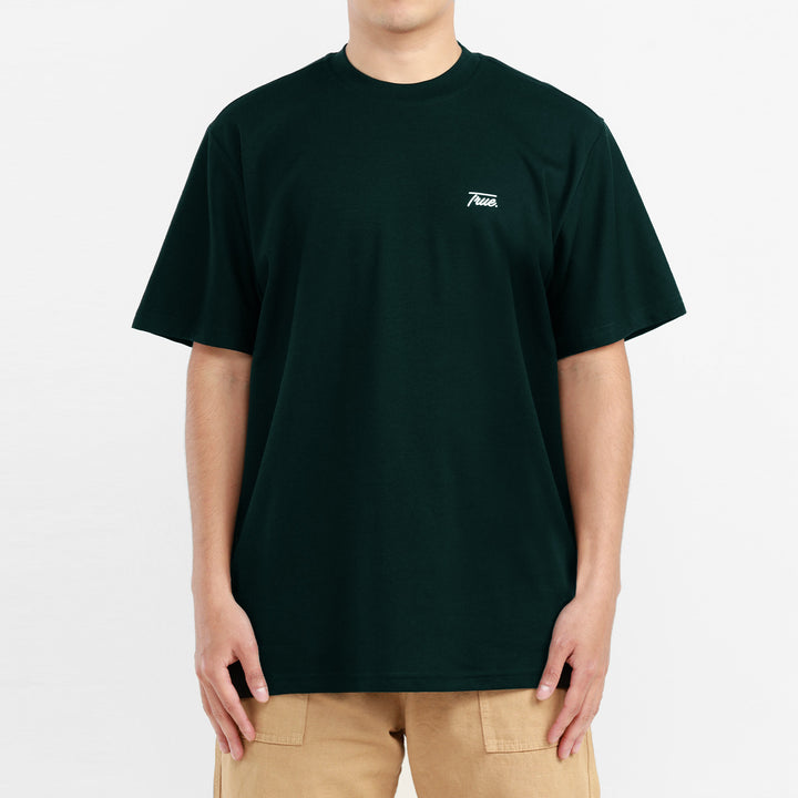 Pine Green Basic T-shirt